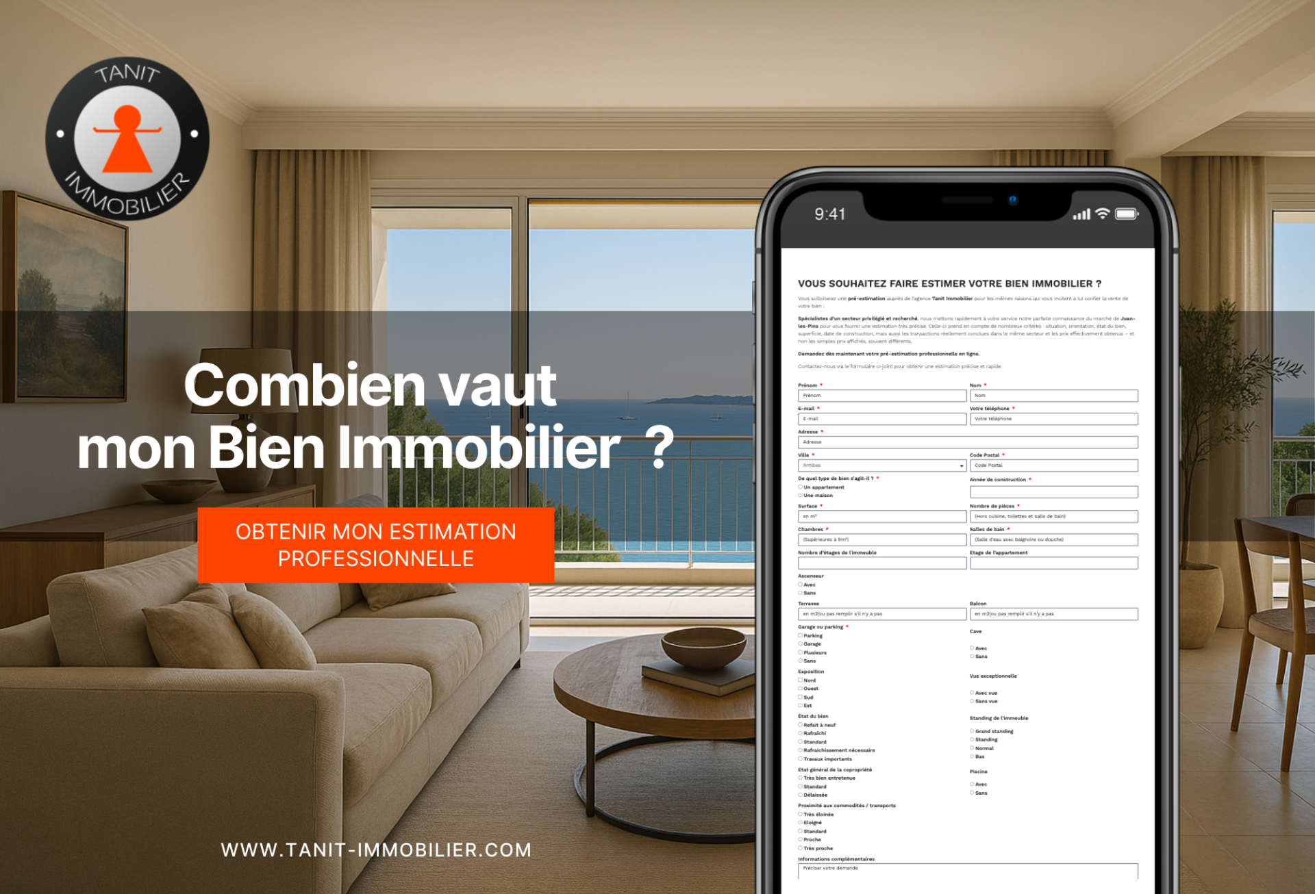 Comment bien estimer le prix d'un bien immobilier ? - Conseils - Tanit Immobilier