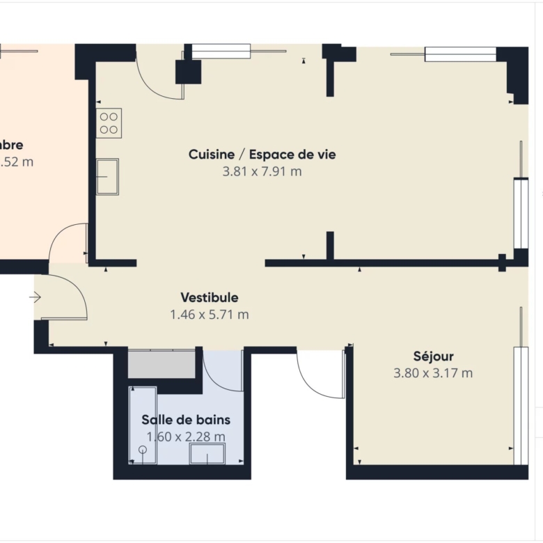 À VENDRE : APPARTEMENT 3 PIÈCES AVEC GRANDE TERRASSE ET PISCINE