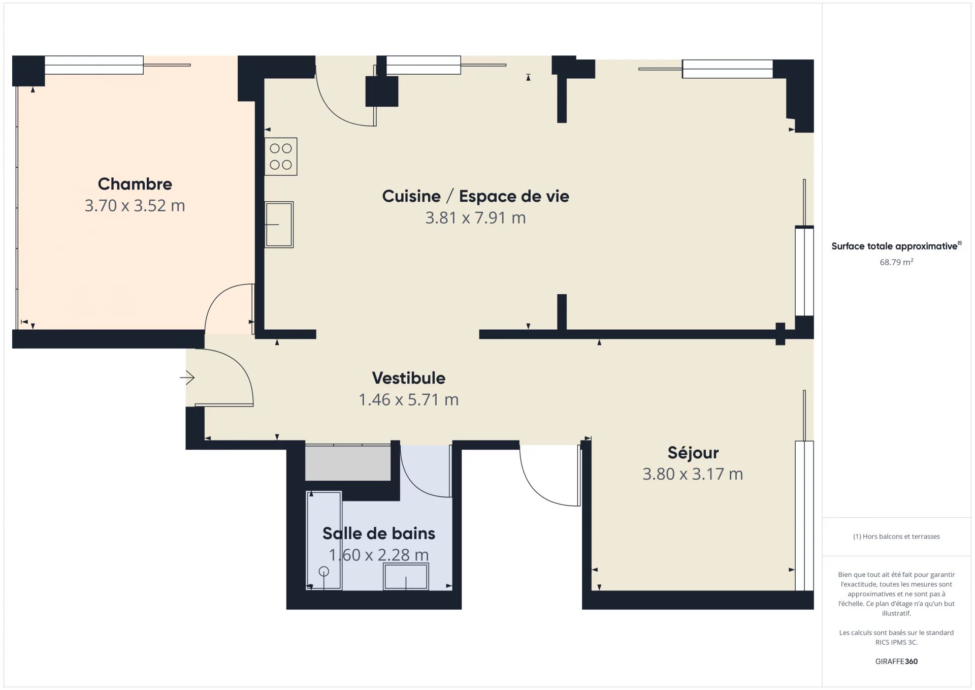 af95c45c4492c732b7d4266d359ae713_703b4c01ca_1920-original.jpg À VENDRE : APPARTEMENT 3 PIÈCES AVEC GRANDE TERRASSE ET PISCINE