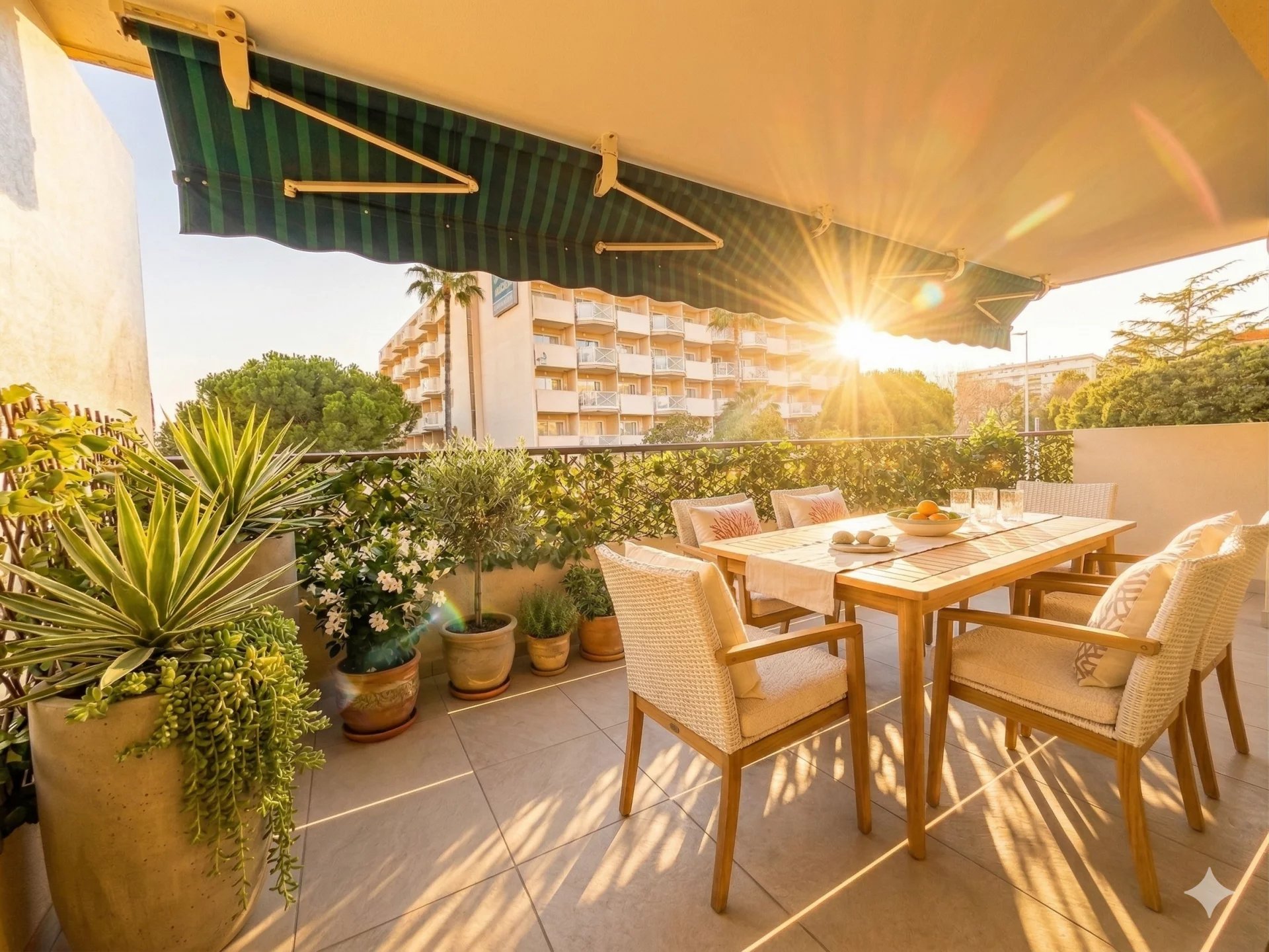 3 PIÈCES TRAVERSANT - CŒUR DE LA PINÈDE - CALME ET LUMINEUX - Appartement - Tanit Immobilier