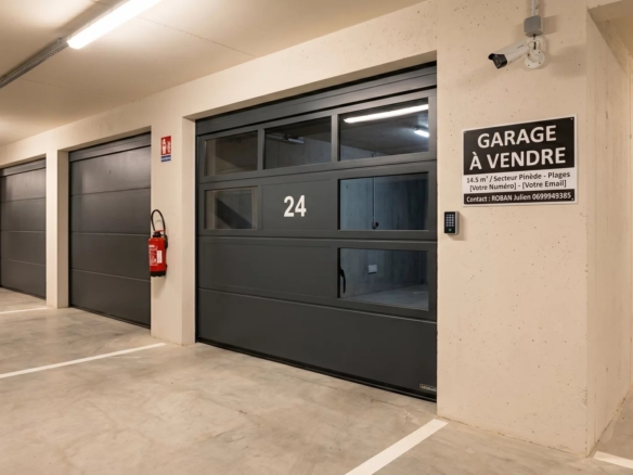 À VENDRE : Garage fermé & sécurisé – Secteur Pinède, Juan-les-Pins
