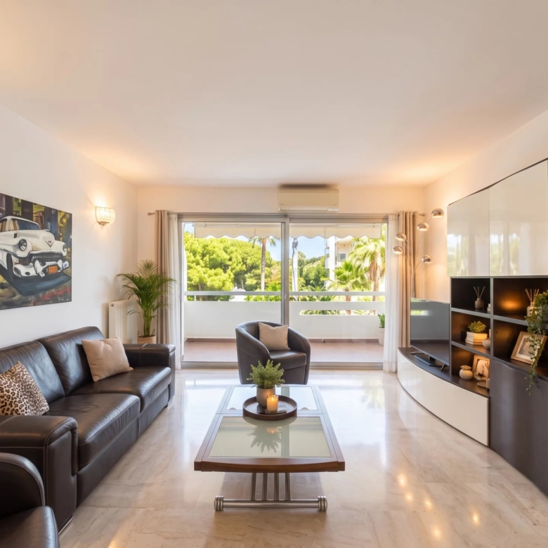 APPARTEMENT 52 M² TRAVERSANT AVEC BALCON ET LOGGIA – PROCHE PLAGES ET COMMODITÉS