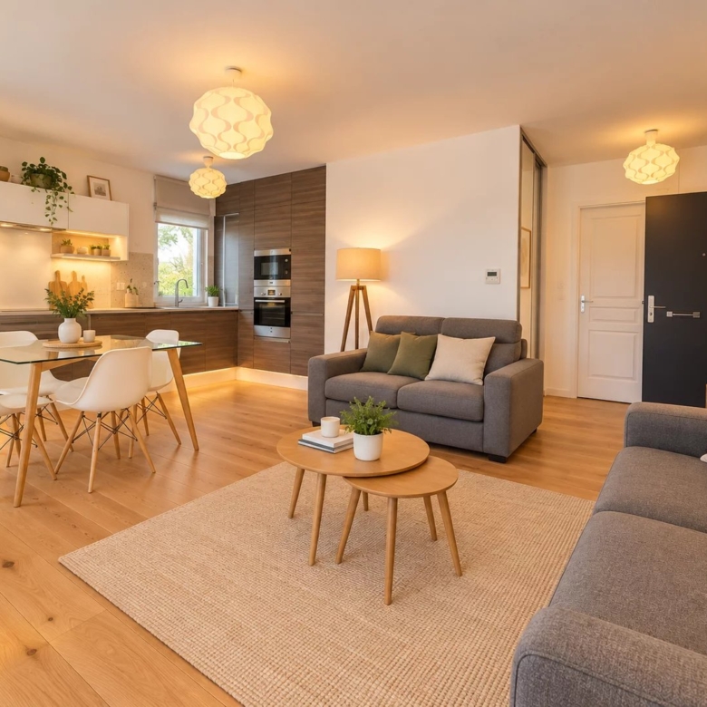 ANTIBES TERRIERS– RARE REZ-DE-JARDIN 3 PIÈCES AVEC 50 M² D’EXTÉRIEUR PRIVATIF