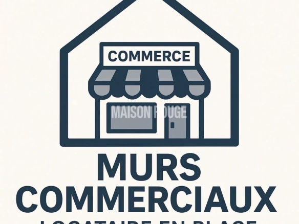 JUAN-LES-PINS – LOCAL COMMERCIAL AVEC BAIL EN PLACE – VENTE DES MURS